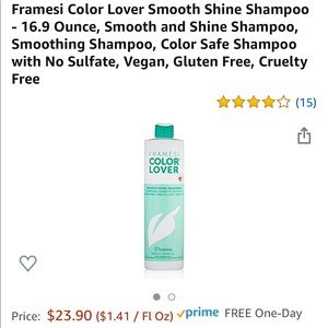 Framesi Shampoo and conditioner set